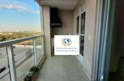 Apartamento com 3 dormitórios à venda, 80 m² por r$ 700.000,00 - balneario tropical - paulínia/sp