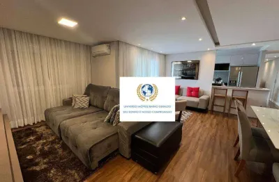 Apartamento com 2 dormitórios à venda, 87 m² por r$ 770.000,00 - santa terezinha - paulínia/sp