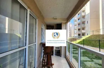 Apartamento com 3 dormitórios à venda, 80 m² por r$ 580.000,00 - balneario tropical - paulínia/sp