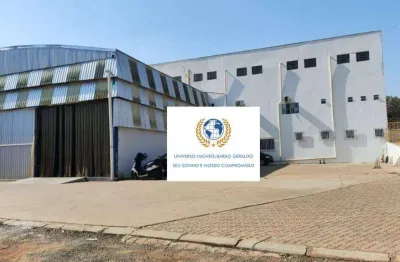 Galpão para alugar, 1800 m² por r$ 52.583,33/mês - jardim vista alegre - paulínia/sp