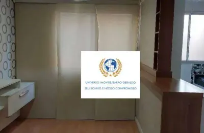 Apartamento com 2 dormitórios à venda, 47 m² por r$ 310.000,00 - morumbi - paulínia/sp