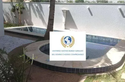 Casa com 4 dormitórios para alugar, 400 m² por r$ 13.675,00/mês - jardim de itapoan - paulínia/sp