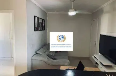 Apartamento com 2 dormitórios à venda, 50 m² por r$ 350.000,00 - vila monte alegre - paulínia/sp