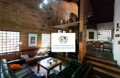 Casa com 4 dormitórios à venda, 300 m² por r$ 5.000.000,00 - cidade universitária - campinas/sp