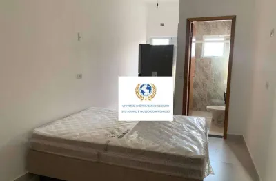 Kitnet com 1 dormitório para alugar, 14 m² por r$ 2.300,00/mês - cidade universitária - campinas/sp