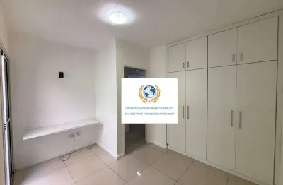 Kitnet com 1 dormitório para alugar, 30 m² por r$ 2.700,00/mês - parque rural fazenda santa cândida - campinas/sp