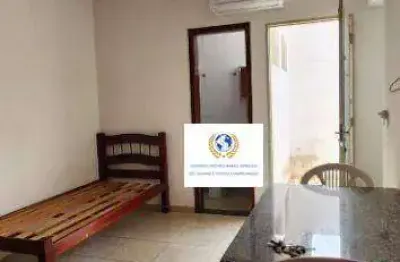 Kitnet com 1 dormitório para alugar, 25 m² por r$ 1.800,00/mês - cidade universitária - campinas/sp