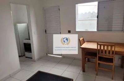Kitnet com 1 dormitório para alugar, 17 m² por r$ 1.100,00/mês - cidade universitária - campinas/sp