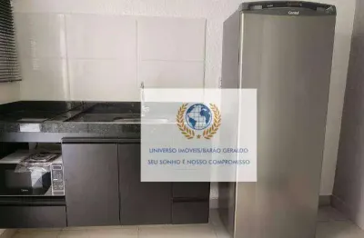 Apartamento com 1 dormitório para alugar, 30 m² por R$ 2.550,00/mês - Cidade Universitária - Campinas/SP