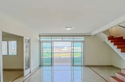 Apartamento cobertura e 5 dormitórios no parque residencial aquarius, são josé dos campos