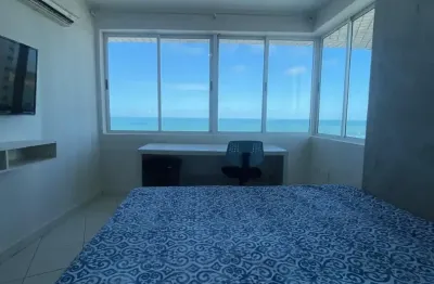 Apartamento 2/4 sendo 1 suíte  mobiliado com vista mar – ponta negra , natal -rn