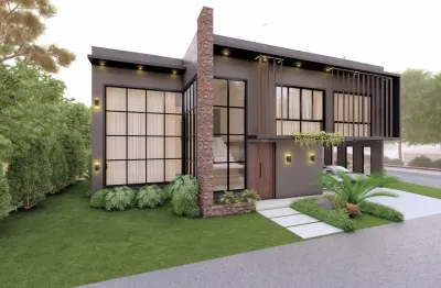 Casa em construção com entrega prevista pra novembro de 2026