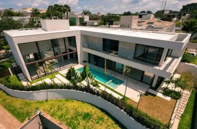 Casa em condomínio fechado com 5 quartos à venda na Avenida Enílson José Coghi, 53, Loteamento Mont Blanc Residence, Campinas