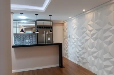 Apartamento mobiliado 2 dormitóriios( 1 suíte), 2 vagas garagem,jd são carlos,acesso a zona sul,campolim