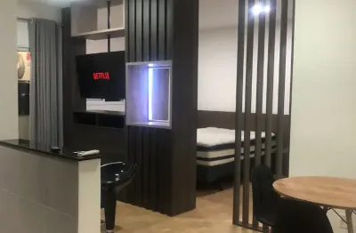 Flat 44m² mobiliado,garagem coberta,super aconchegante, acesso fácil ao campolim