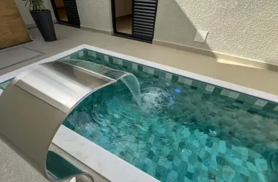 Maravilhosa casa com piscina no condominio villagio wanel, sorocaba sp