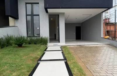 Linda casa térrea nova,139 m² área construída , 200 m² área total terreno, condomínio reserva ipanema
