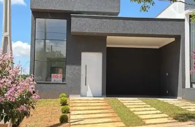 Belíssima Casa nova térrea 03 dormitórios no Cond. Residencial Jardim, pé direito alto,  100 m² área construída