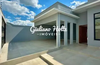 Casa para venda em boituva, portal ville jardins, 3 dormitórios, 1 suíte, 3 banheiros, 2 vagas