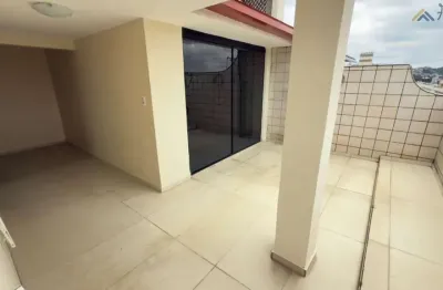 Cobertura para locação em juiz de fora, morro da glória, 4 dormitórios, 1 suíte, 2 banheiros, 1 vaga