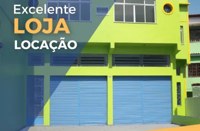 Loja comercial para locação em campo grande – 385m² com banheiro privativo