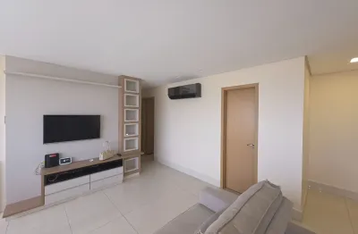 Apartamento Semi Mobiliado com 3 suítes plenas para alugar no Leste Universitário