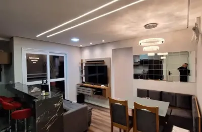 Apartamento mobiliado para locação com 2 dormitórios e 1 suite na Vila Urupês em Suzano. Disponível para visita a partir de 24/03.