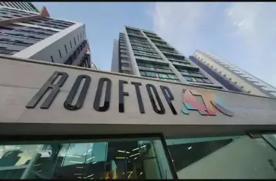 Rooftop.470 pronto para morar em boa viagem 24 a 28m² com 1 ou 2 vagas