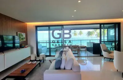 Acqua marine reserva do paiva beira mar 174m² 4s 3v decorado arquiteto!