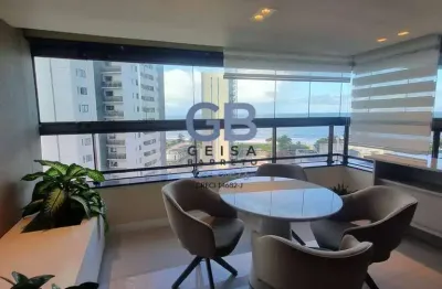 Apt aluguel no pina edf san bernardo 123m² 3q 2s 2v decorado mobiliado
