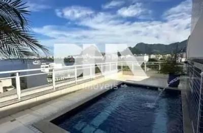 Apartamento com 4 quartos à venda na avenida lineu de paula machado, lagoa, rio de janeiro, 443 m2 por r$ 9.800.000