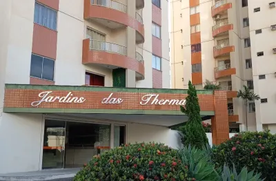 Jardins das thermas, apartamento com parque aquático termal
