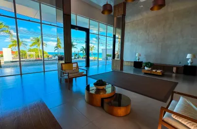 Apartamento mobiliado em ponta negra com 2 suítes e localização privilegiada próximo à praia