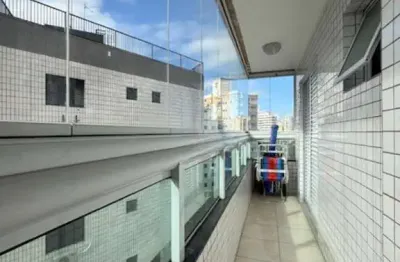 Apartamento à venda em praia grande-sp, bairro caiçara: 1 quarto, 1 suíte, 1 sala, 2 banheiros, 1 vaga, 58m².