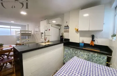 Apartamento à venda na aviação, praia grande-sp: 1 quarto, 1 sala, 1 banheiro e vaga de garagem!
