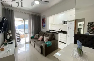 Apartamento à venda no canto do forte, praia grande-sp: 1 quarto, 1 suíte, 2 banheiros, 1 vaga de garagem, 80m².
