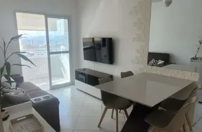 Apartamento à venda na guilhermina, praia grande-sp: 2 quartos, 1 suíte, 1 sala, 2 banheiros, 1 vaga - 82m²!