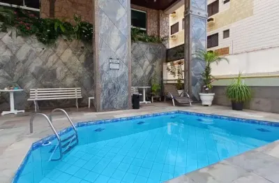 Apartamento à venda em praia grande-sp, bairro tupi: 01 quarto, 02 salas, 01 vaga, 50m² de área!