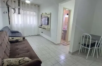 Apartamento à venda em praia grande-sp, bairro aviação! 01 quarto, 2 salas, 01 vaga de garagem, 52 m². imperdível!