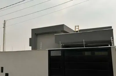 Casa para venda em mirassol, residencial quinta são judas tadeu, 3 dormitórios, 1 suíte, 3 banheiros, 4 vagas