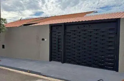 Casa para venda em são josé do rio preto, residencial são thomaz, 2 dormitórios, 1 suíte, 2 banheiros, 2 vagas