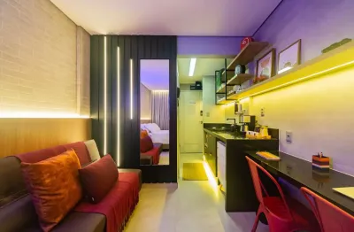 Apartamento com 1 quarto à venda na Rua Santa Catarina, José Menino, Santos