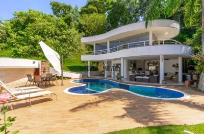 Casa em condomínio fechado com 3 quartos à venda na estrada francisco von zuben, 0000000000, chácara flora, valinhos, 638 m2 por r$ 5.500.000