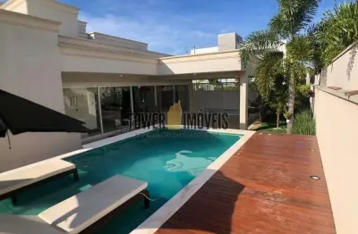 Casa em condomínio fechado com 3 quartos à venda na rua sílvio bertolini, 7, loteamento parque dos alecrins, campinas, 233 m2 por r$ 2.300.000