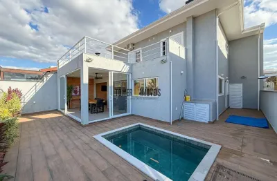 Casa em condomínio fechado com 3 quartos à venda na loteamento vivenda das cerejeiras, 645, vivenda das cerejeiras, valinhos, 239 m2 por r$ 1.590.000