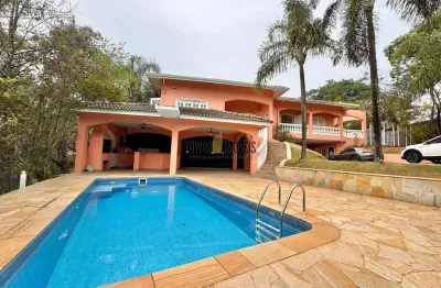 Casa em condomínio fechado com 5 quartos à venda na estrada francisco von zuben, 0000000000, chácara flora, valinhos, 377 m2 por r$ 2.600.000