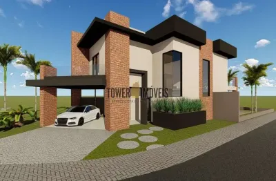 Casa em condomínio fechado com 3 quartos à venda na rua josé carlos ferrari, 382, residencial santa maria, valinhos, 225 m2 por r$ 1.600.000