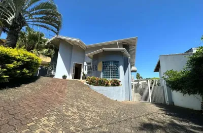 Casa em condomínio fechado com 3 quartos à venda na rua joão marques da costa, 221, parque lausanne, valinhos, 350 m2 por r$ 1.600.000