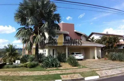 Casa em condomínio fechado com 4 quartos à venda na estrada do jequitibá, 1750, condomínio moinho do vento, valinhos, 448 m2 por r$ 2.120.000