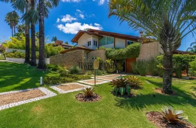 Casa em condomínio fechado com 5 quartos à venda na estrada do jequitibá, 1750, condomínio moinho do vento, valinhos, 391 m2 por r$ 3.980.000